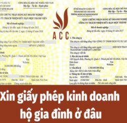 Xin giấy phép kinh doanh ở đâu và có bị mất phí không?